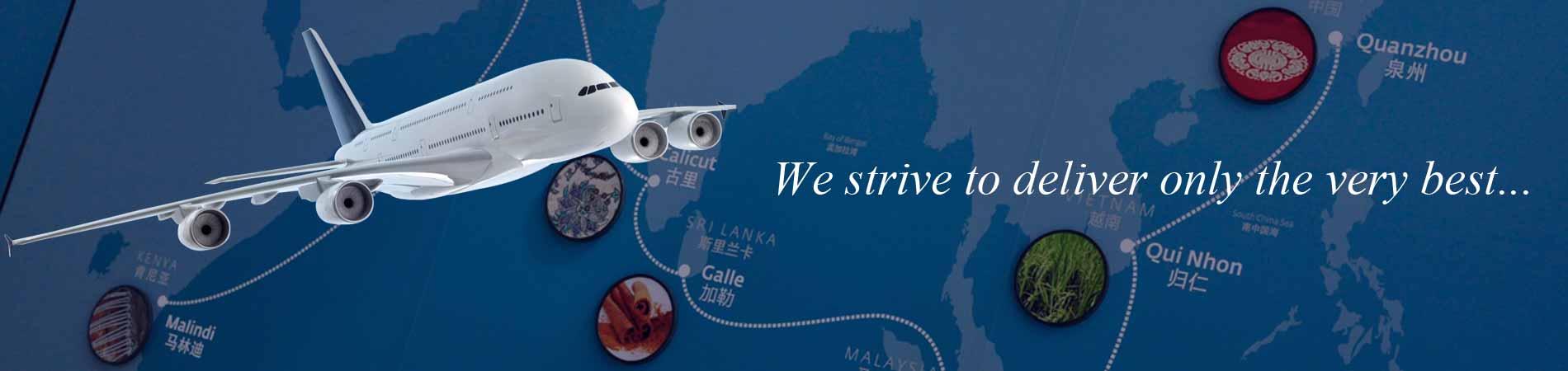 Air projects in belt and road